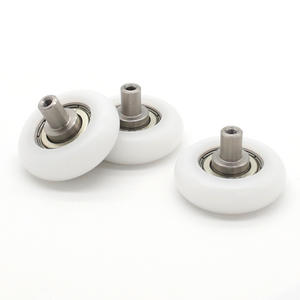 ล้อเลื่อนเคลื่อนที่ทนทานต่อการสึกหรอของผู้ผลิต ลูกรอกเคลือบยาง ลูกกลิ้งพลาสติก รองรับการผลิตตามแบบจำลอง ล้อสำหรับการเก็บตัวอย่าง - Product Image 1