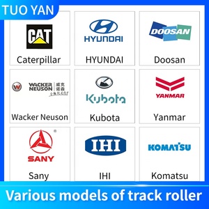 Распродажа, мини-экскаватор Yanmar vio 17, гусеничный каток, огромный запас YM17/20/27/35/55, тяга, колесо, микроэкскаватор, поддерживающее колесо - Product Image 6
