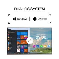 Pizarra Interactiva Ancenview con Pantalla LCD Táctil de 20 Puntos, 75 Pulgadas, 4K, Android, Windows, Precio de Fábrica