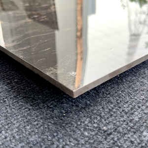 <strong>60x60</strong> Gloss <strong>Black</strong> and Gold Marble Ceramic <strong>Porcelain</strong> Marble <strong>Floor</strong> <strong>Tile</strong> Luxury for Interior - Product Image 4