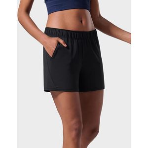 FOXA Short de sport pour femme avec 5 poches zippées, léger, athlétique et décontracté - Product Image 6