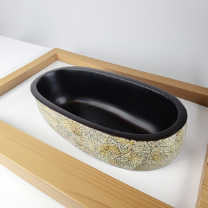 Bol artisanal 100 % fait main, écologique, coloré, en laque traditionnelle, pour mariage, festival, décoration intérieure, souvenir - Product Image 3