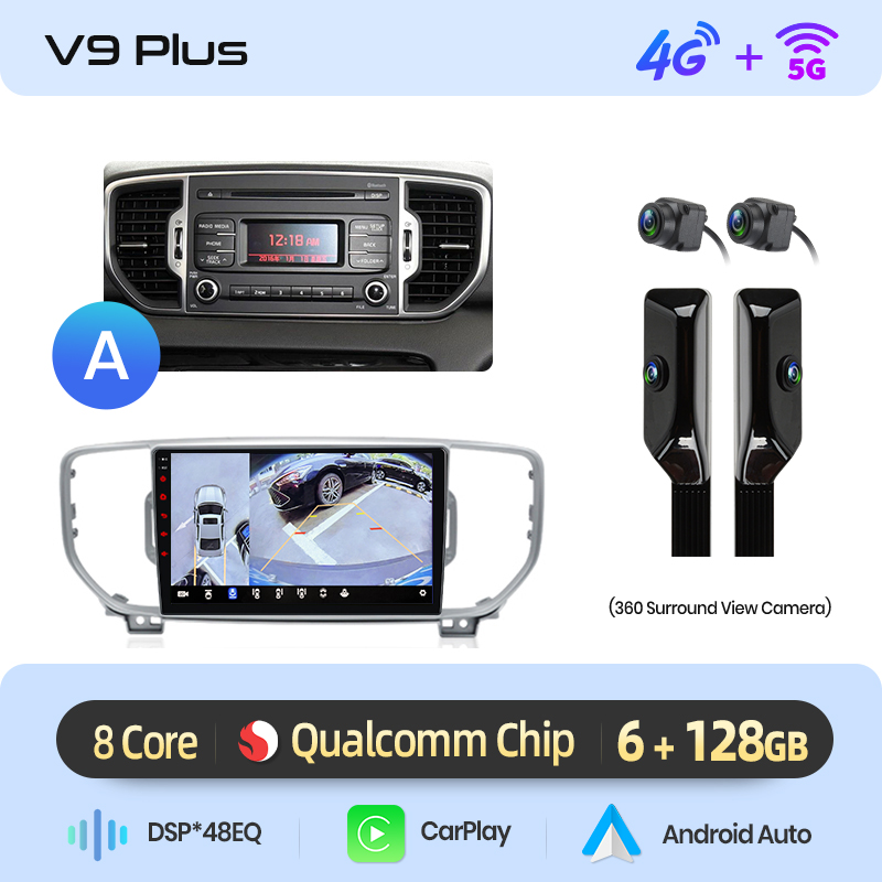 V9 plus +360 CAM negro(6+128GB)A