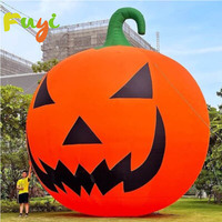 Calabaza inflable LED inflable grande de Halloween con sombreros Suministro directo de fábrica de alta calidad