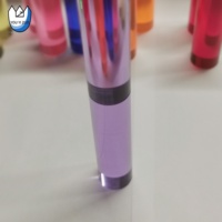 YOUYIZUO – meuble de Bar en PMMA coloré, Tube moulé, tiges transparentes en acrylique à bulles colorées, Table de Bar à Led colorée