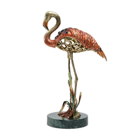 SANLOREN moderne luxe Design table bureau décoration flamme oiseau mascotte ornement pour ami affaires Promotion entreprise cadeaux
