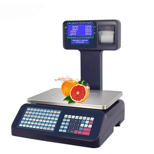 Balance de caisse enregistreuse Veidt 30 kg avec écran LCD en ABS, impression de reçus pour supermarché, personnalisable OEM/ODM, numérique SY-A20 30 kg - Product Image 4