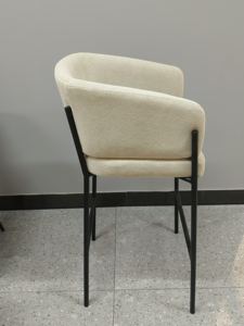 ST-8893-1 nouveaux tabourets <span class=keywords><strong>de</strong></span> <span class=keywords><strong>bar</strong></span> en tissu à dossier haut moderne pieds en métal rouge salle à manger <span class=keywords><strong>de</strong></span> luxe et <span class=keywords><strong>bar</strong></span> à la maison pour le commerce <span class=keywords><strong>de</strong></span> gros - Product Image 5