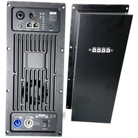Module Amplificateur pour Caisson de Basses Actif d'Extérieur 21" 18" 2000W +2000W, Plaque d'Amplification à 2 Canaux avec DSP, Amplis de Puissance Numériques