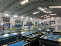 Ventanas Personalizadas AMJ, Ahorro de Energía, Rotura Térmica, Aluminio, 4 Paneles, Ventana Abatible, Doble Acristalamiento