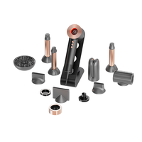 Sèche-cheveux de voyage ergonomique 1400W 110000 tr/min avec moteur DC, technologie tourmaline, séchage rapide, lissage ultime des cheveux, idéal pour hôtel et extérieur