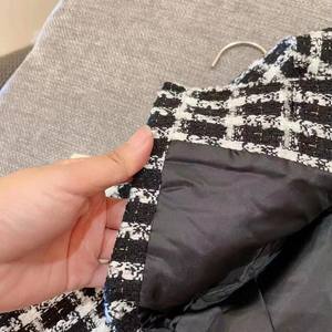 Ensemble veste et jupe à carreaux pour enfants, style élégant, printemps-automne 2022 - Product Image 6