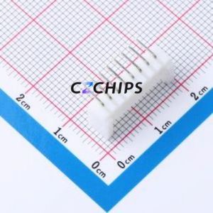 HC-HY2.0-8AW-TW Wire-to-Board Pin Header Bent Lead Through Hole,P=2mm Connector 1x8P 2mm Right Angle Insert HY - Product Image 2