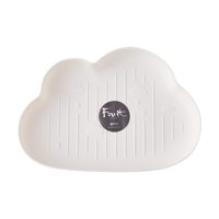 Creatieve Wolkenplaat Plastic Fruit Tropische Stijl Nordic Schotelplaat Fruitachtige Pure Kleur Snackplaat