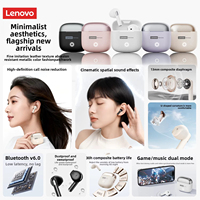Écouteurs sans fil TWS Lenovo LE220 BT6.0 originaux, réduction de bruit ENC, appels HD, longue durée de vie de la batterie, sport, jeux