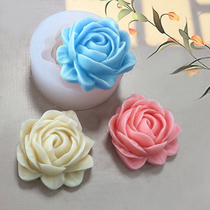Nuevo Molde <span class=keywords><strong>de</strong></span> Silicona 3D con Forma <span class=keywords><strong>de</strong></span> Rosa y Hoja <span class=keywords><strong>para</strong></span> Chocolate, <span class=keywords><strong>Fondant</strong></span>, Arcilla, Velas, Jabón y Decoración <span class=keywords><strong>de</strong></span> Pasteles - Product Image 3