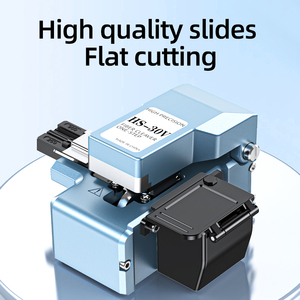 Cortadora de Fibra Óptica de Alta Precisión HS30V con Contenedor de Residuos, Soporte Universal 3 en 1 para Herramienta de Empalme en Frío FTTH - Product Image 4