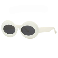 Twooo 2767 OEM UV400 Lunettes de soleil mode pour femmes à monture ronde personnalisée