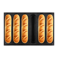 Plateau de cuisson 400x600x30mm 6 cavités, ustensiles de cuisson personnalisés, qualité alimentaire, antiadhésif, moule à gâteau, moule à pain, moule à barres protéinées
