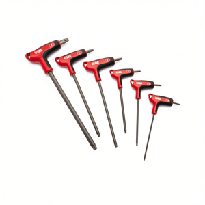 Juego de llaves hexagonales de 6 piezas con mango en T, rango de medidas métricas para tareas de reparación de precisión - Product Image 2