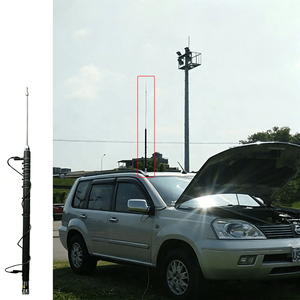 Antena Móvil de Radioaficionado de Acero Inoxidable Super HF de 1.3M, 3-50MHz, ANTENA MÓVIL HEABY - Product Image 2