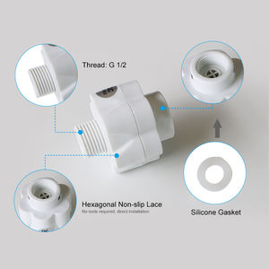 Kit de sécurité mural étanche anti-électricité Installation facile pour les chauffe-eau de cuisine et de salle de bain Fournisseur de fabricant - Product Image 4