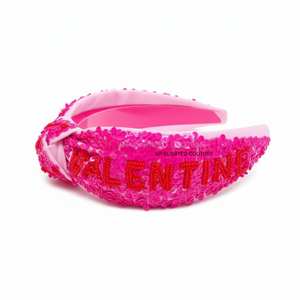 Diadema de San Valentín 2026 Premium Hecha a Mano con Cuentas |   Diadema de San Valentín elegante con diseño de cuentas hechas a mano - Product Image 1