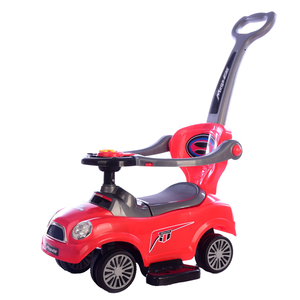 2024年2至4岁婴儿骑乘玩具车婴儿车塑料脚踏式大童推车带推手柄 - Product Image 1