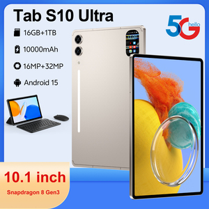 Chất Lượng Cao Cấp Tab S10 Siêu 32MP Rearcam Trẻ Em Máy Tính Bảng 10.1 "FHD Android <span class=keywords><strong>Tablet</strong></span> <span class=keywords><strong>PC</strong></span> 16GB + 1TB Tuyệt Vời Cho Giải Trí - Product Image 2