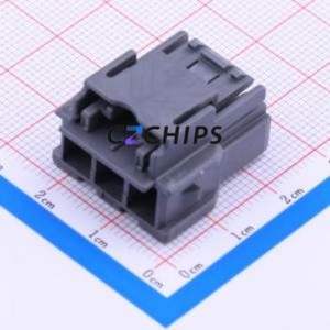5-2232265-3 Housing (Wire-to-Board / Wire-to-Wire) P=6mm Connector ( Jack Structure: 1x3P )( Pitch: 6mm )( Number of Rows: 1 ) - Product Image 1