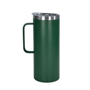 Custom Restaurant Wholesale Stainless Steel <b>Large</b> Capacity Office Thermos Water Coffee Tumbler <b>Cup</b> Mug With Small Storage Bottom - Product Image 1