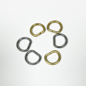 Hebillas de acero inoxidable con anillo en D 316, herrajes metálicos para bolsos y accesorios de ropa, conectores de anillo duraderos - Product Image 4