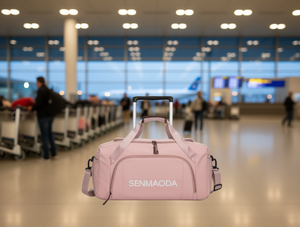 Borsa da viaggio Senmaoda da donna 36-55L in tessuto Oxford con chiusura a cerniera e maniglia per il viaggio - Product Image 2