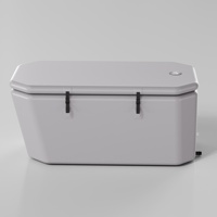 Icegalax Nouvelle Version Baignoire à Glace Inclinée DWF Gonflable pour Bain Froid, Côté Incliné pour Thérapie par l'Eau Froide en Extérieur