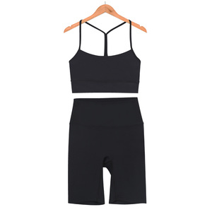 Conjunto Deportivo de Verano 2026 para Mujer, Top de Yoga con Espalda Descubierta y Sujetador Deportivo - Product Image 6