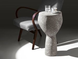 โรงงานปรับแต่งโต๊ะกาแฟโต๊ะข้างรอบห้องรับประทานอาหารเฟอร์นิเจอร์อาหารค่ําโต๊ะกาแฟ - Product Image 3