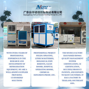 Hiệu quả cao 50 tấn làm mát bằng không khí Máy làm lạnh nước với <span class=keywords><strong>Scroll</strong></span> máy nén Nhựa công nghiệp làm mát bằng không khí Máy làm lạnh - Product Image 3