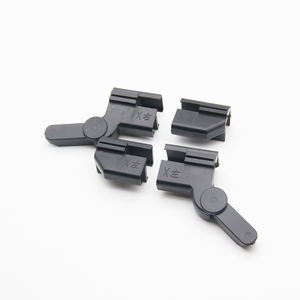 Pièce de douche de type diamant à suspension gratuite <span class=keywords><strong>sous</strong></span> la pince de porte à la fixation de la bande de balayage en <span class=keywords><strong>verre</strong></span> avec piste polyvalente - Product Image 6