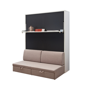 Muebles <span class=keywords><strong>de</strong></span> Dormitorio al por Mayor, Cama Plegable Vertical <span class=keywords><strong>de</strong></span> Madera Tamaño Queen, Cama Murphy - Product Image 2