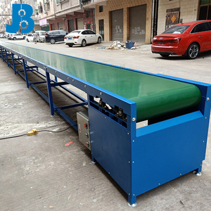 Nhà Máy Giá tùy chỉnh thực hiện chiều dài khác nhau di động Phẳng Màu Xanh Lá Cây PVC vành đai băng tải máy cho hội thảo - Product Image 4