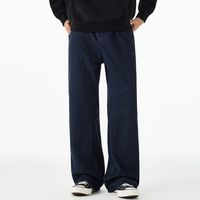 Jeans décontractés tendance de style américain pour hommes, nouveau style à la mode, coupe ample et droite, pantalon de travail de haute qualité