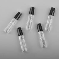 Botol parfum tabung kaca semprot, botol parfum, botol semprot botol kabut Atomizer Mini bening 2ml 3ml 5ml 10ml kosong