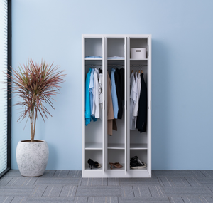 خزانة تخزين كبيرة ثقيلة مع خزانة 3 أبواب لغرفة المعيشة وغرفة الموظفين والكلية والشقق والمصنع وورشة العمل - Product Image 4