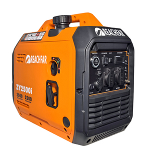 เครื่องกำเนิดไฟฟ้าเบนซิน 2500w สำหรับใช้ในบ้าน เงียบพิเศษ เครื่องยนต์ระบายความร้อนด้วยอากาศ สตาร์ทด้วยรีโมท 004-007 กำลังไฟ 2500W ให้พลังงานที่เชื่อถือได้ - Product Image 5