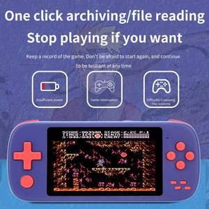 4.3 Inch Độ Nét Cao Màn Hình 8GB Retro Cầm Tay Trò Chơi Giao Diện Điều Khiển Trò Chơi Người Chơi Cho NES - Product Image 3