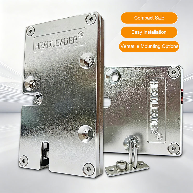 Headleader Ultra-thin Motor Driven Electronic Lock Small Volume Lock For Lockers Cabinets Smart Lock · image 3