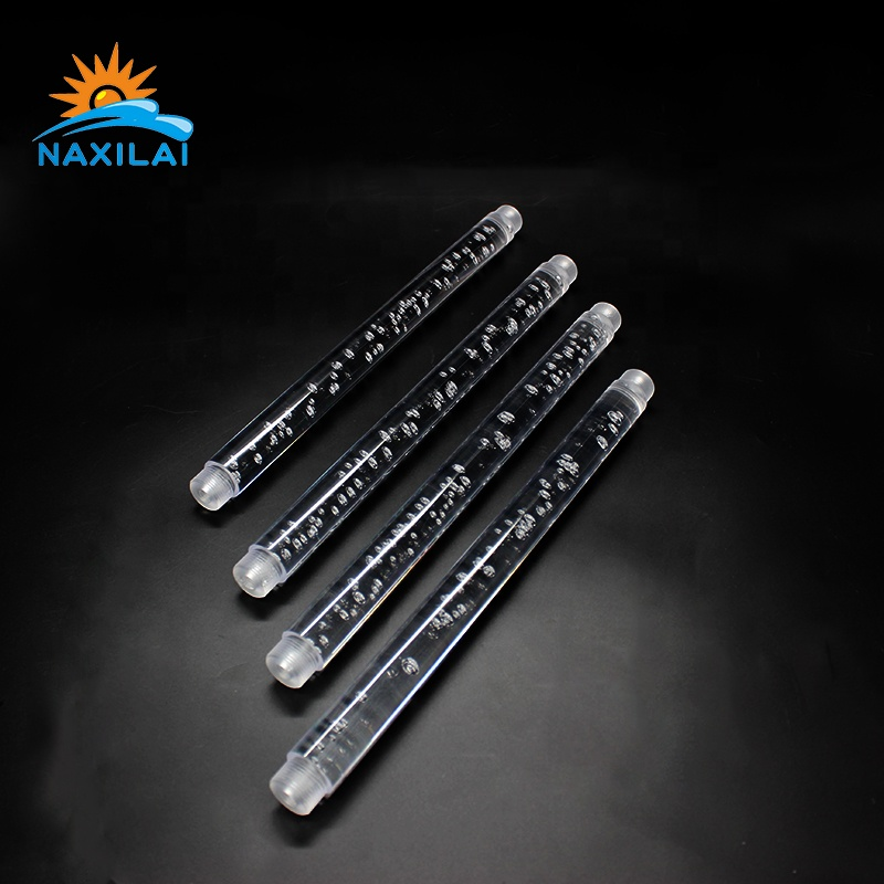 Naxilai Threaded Arylic Rod Clear Round Acrylic Rod with Thread Screw Hole 40mm Rod Pmma/acrylic Bubble bar for Lighting · image 2