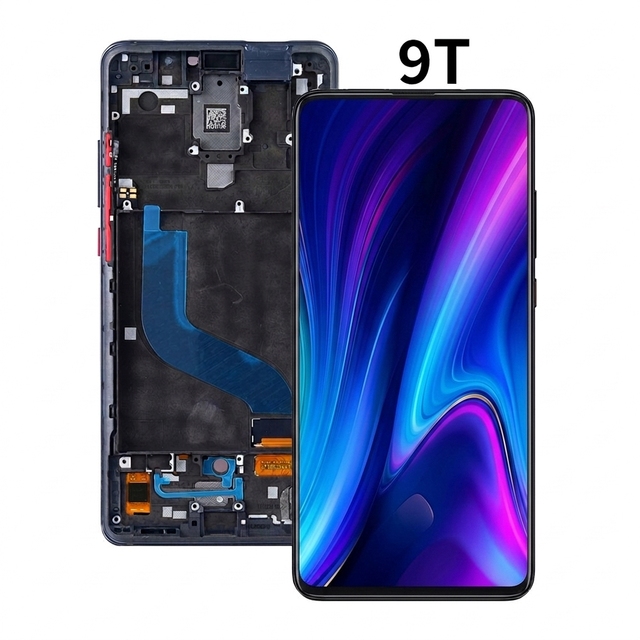 Wholesale Incell Mobile Phone LCD Complete Touch Screen Replacement Display for Redmi Note 9T 5G Smartphone Repair Spare Parts