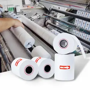 Small Printer 2 Inch Roll 80x140 Plotter Roll Pos Thermal Paper Single Dalian Thermal Rolls Paper