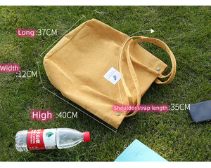 Offre Spéciale sacs en toile <span class=keywords><strong>de</strong></span> haute qualité pour femmes, pochettes <span class=keywords><strong>de</strong></span> voyage et sacs à main en velours côtelé <span class=keywords><strong>de</strong></span> styliste avec <span class=keywords><strong>sac</strong></span> à provisions réutilisable pour loisirs - Product Image 2